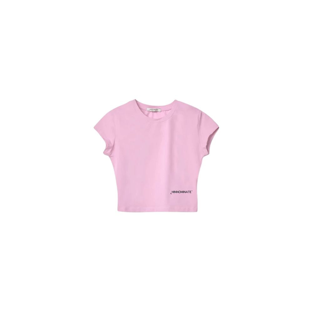 Hinnominate Pink Cotton Tops & T-Shirt