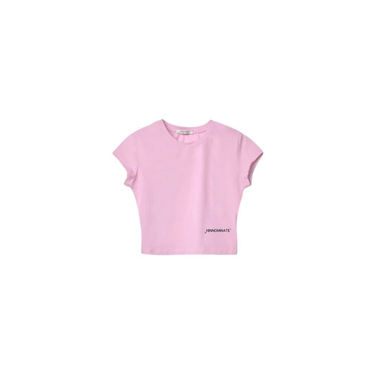 Hinnominate Pink Cotton Tops & T-Shirt