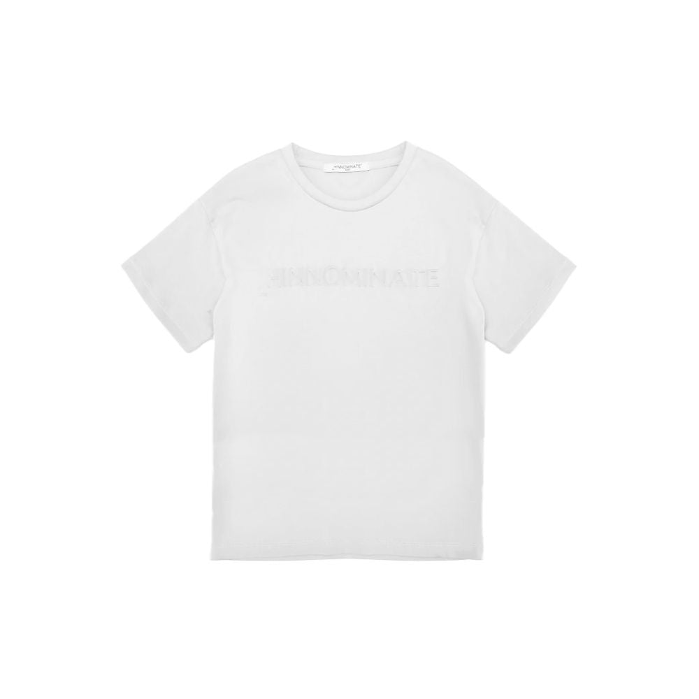 Hinnominate White Cotton Tops & T-Shirt