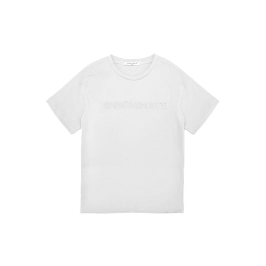 Hinnominate White Cotton Tops & T-Shirt