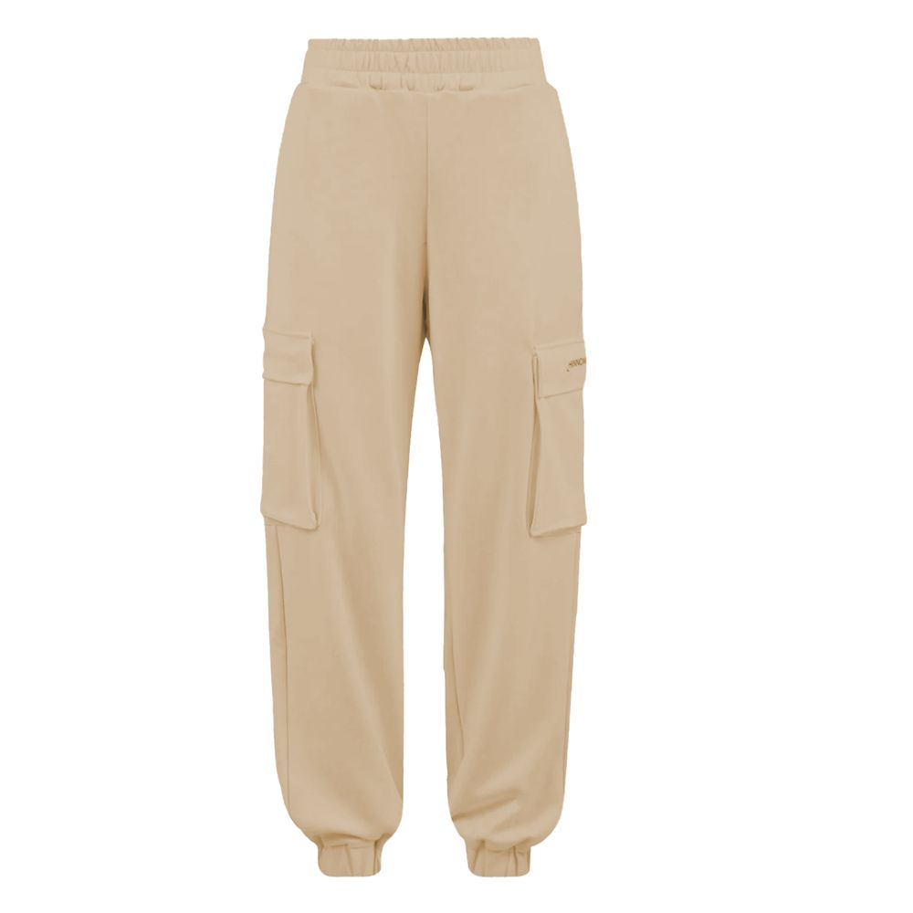 Hinnominate Beige Polyester Jeans & Pant