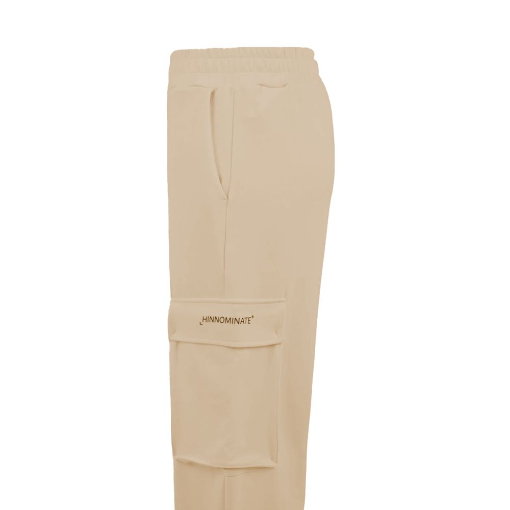 Hinnominate Beige Polyester Jeans & Pant