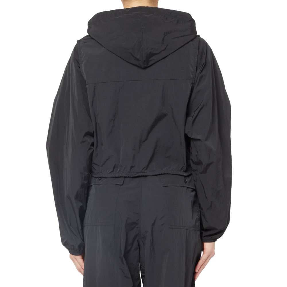 Hinnominate Black Nylon Jackets & Coat