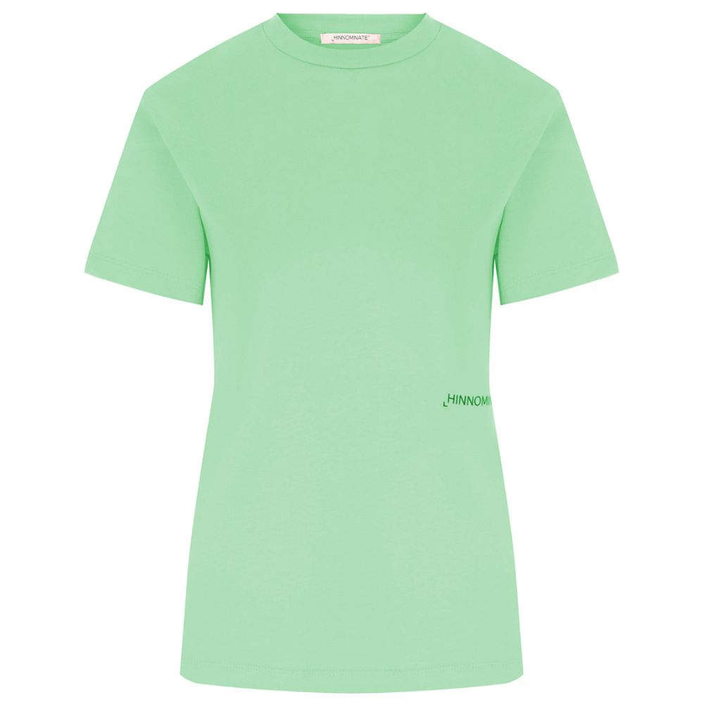 Hinnominate Green Cotton Tops & T-Shirt