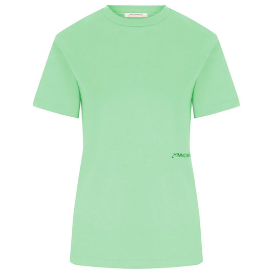 Hinnominate Green Cotton Tops & T-Shirt