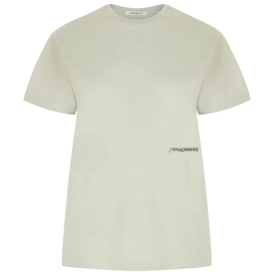Hinnominate Green Cotton Tops & T-Shirt