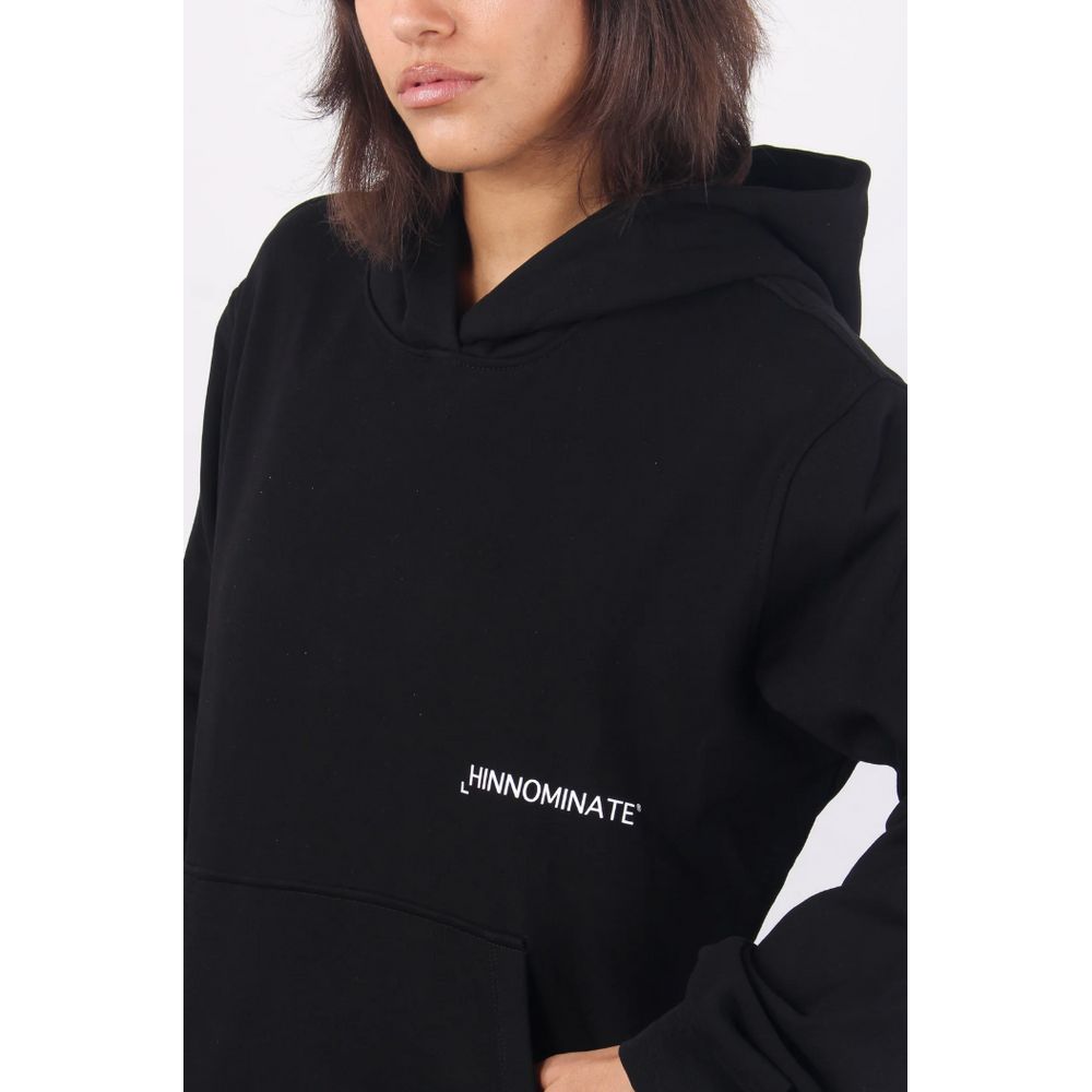 Hinnominate Black Cotton Sweater