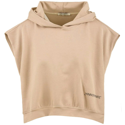 Hinnominate Beige Cotton Sweater