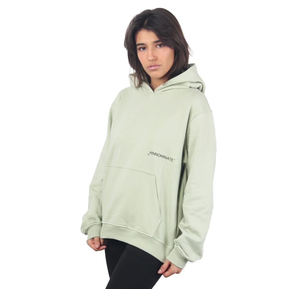 Hinnominate Green Cotton Sweater