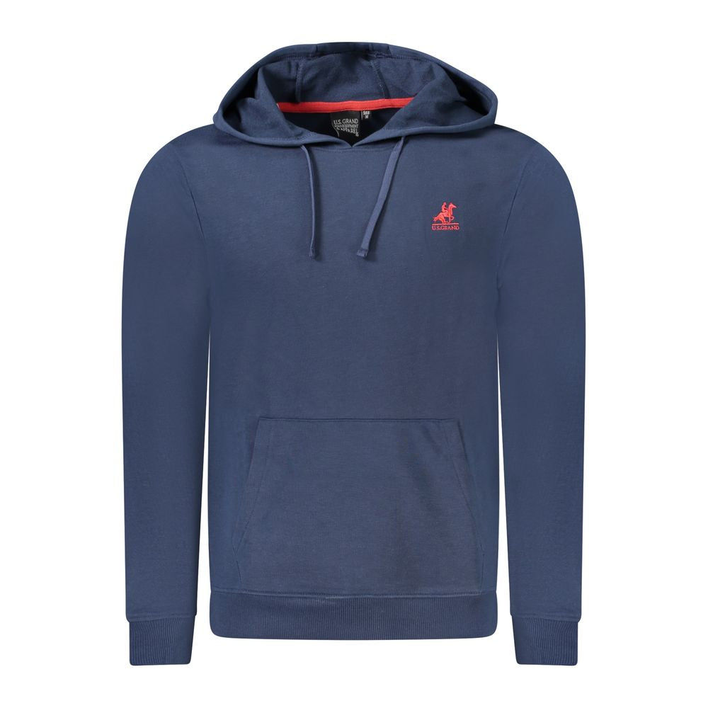 U.S. Grand Polo Blue Cotton Men Sweater