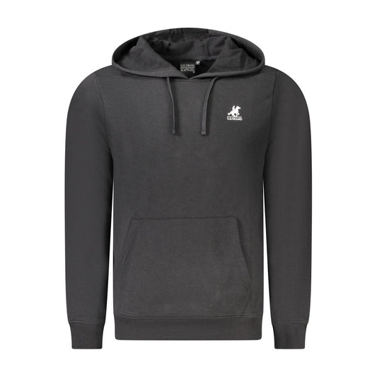 U.S. Grand Polo Black Cotton Men Sweater