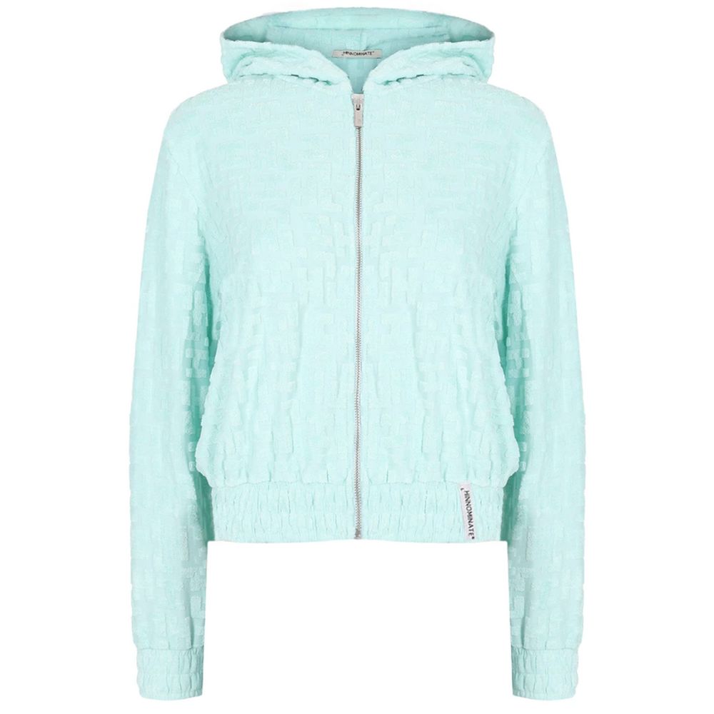 Hinnominate Green Cotton Sweater