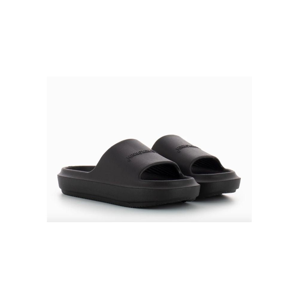 Hinnominate Black Cotton Sandal