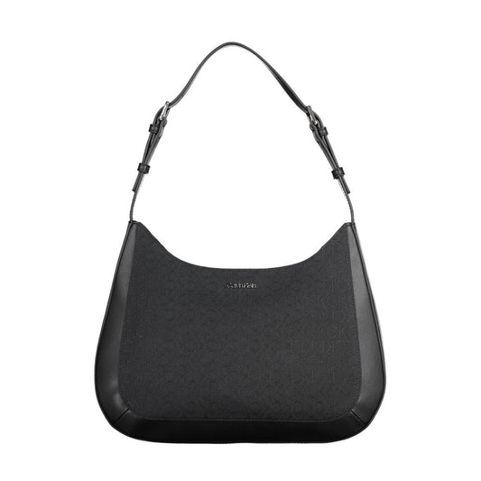 Calvin Klein Črna poliestrska torbica
