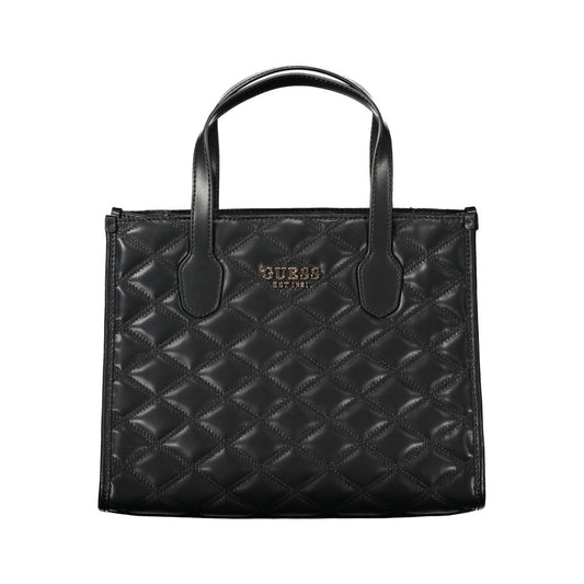 Guess Jeans Black Polyethylene Handbag