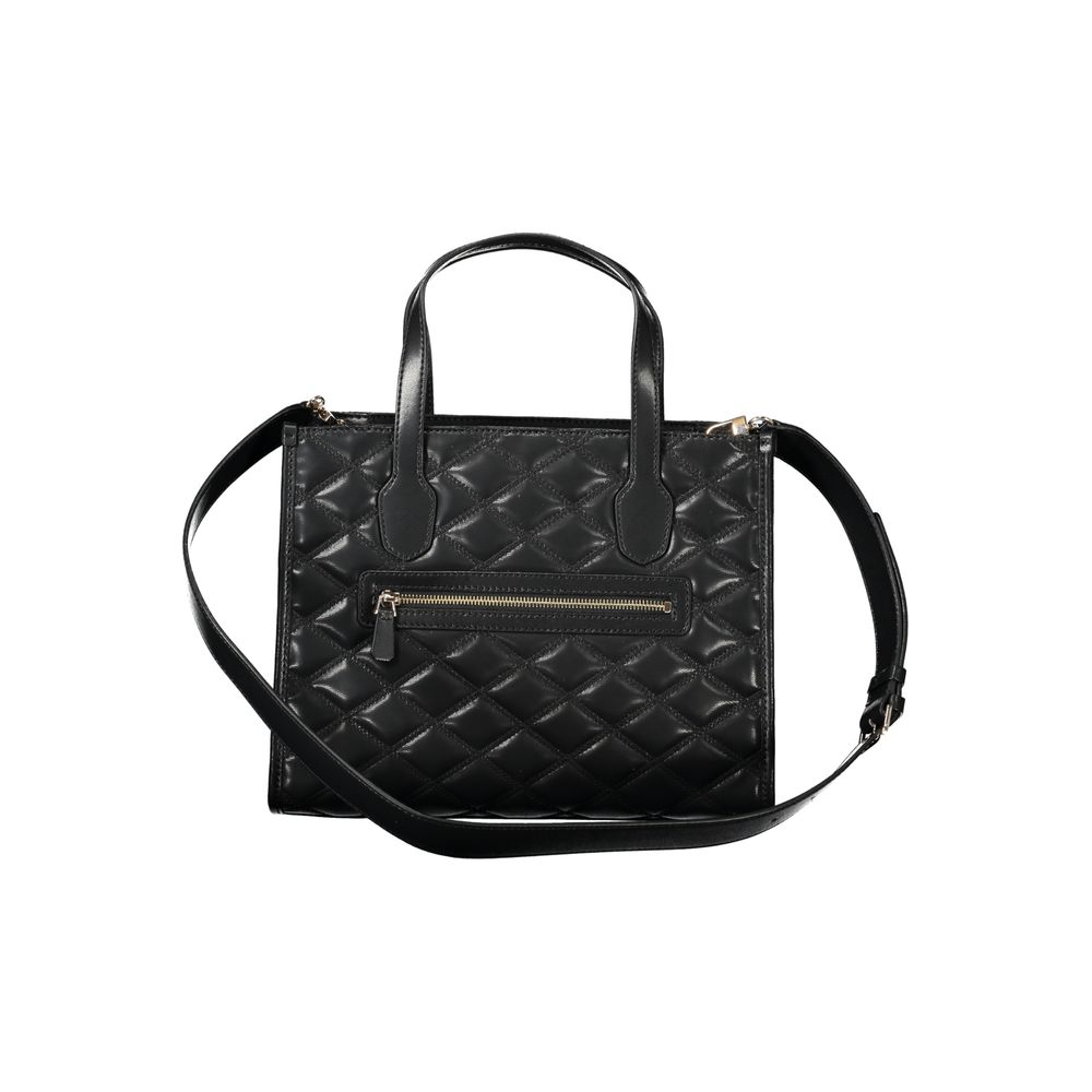 Guess Jeans Black Polyethylene Handbag