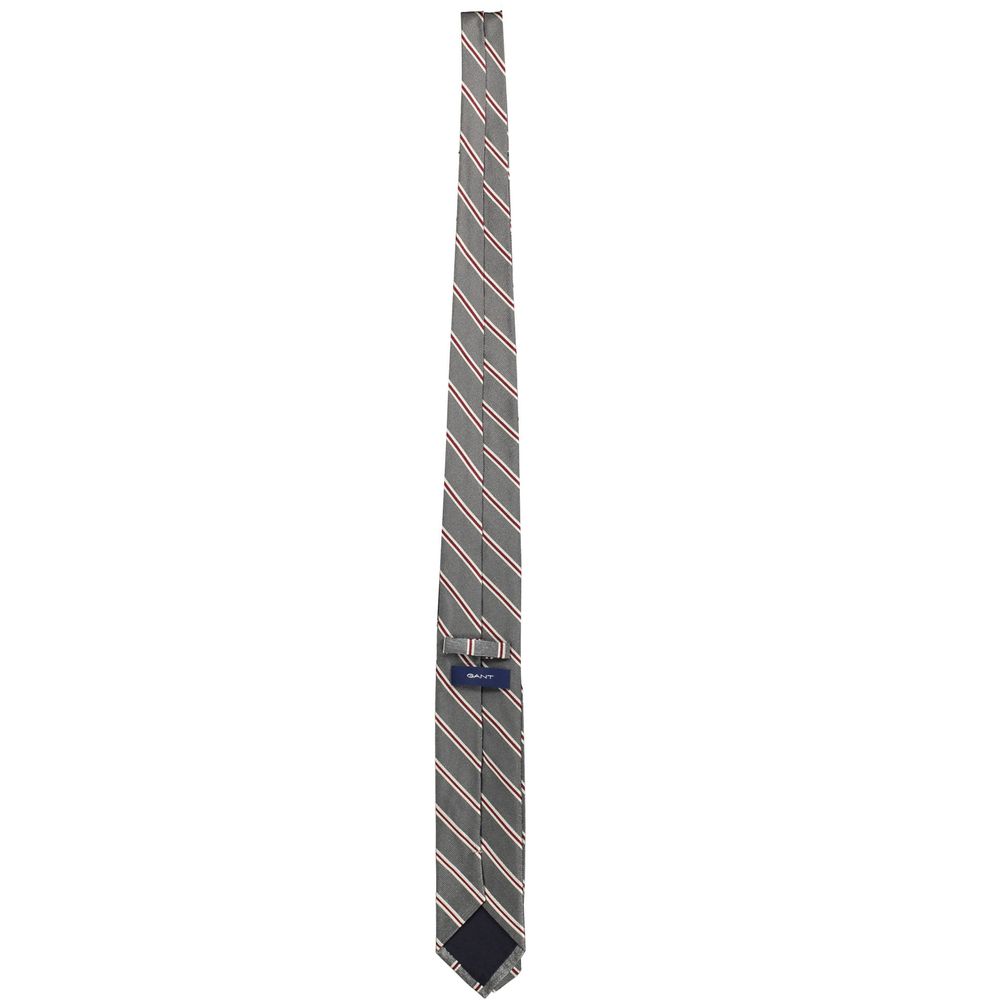 Gant Gray Silk Ties & Bowty