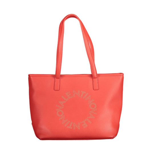Mario Valentino Red Polyethylene Handbag