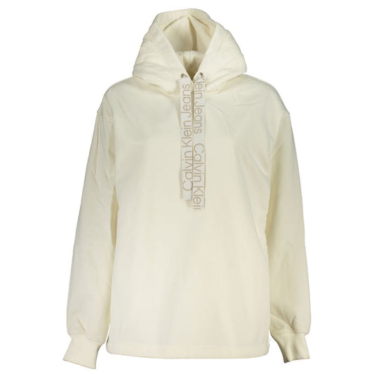 Calvin Klein White Polyester Sweater