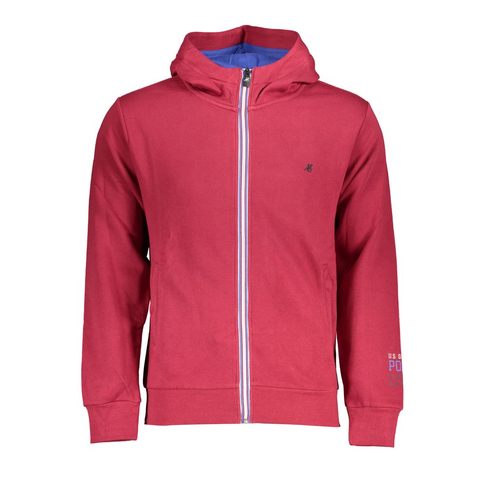 U.S. Grand Polo Red Cotton Sweater
