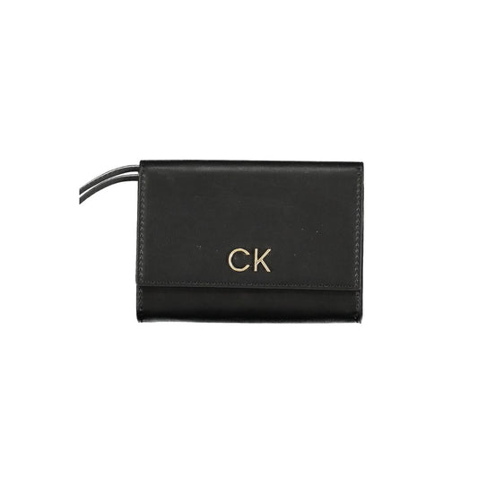 Calvin Klein Črna denarnica iz poliestra