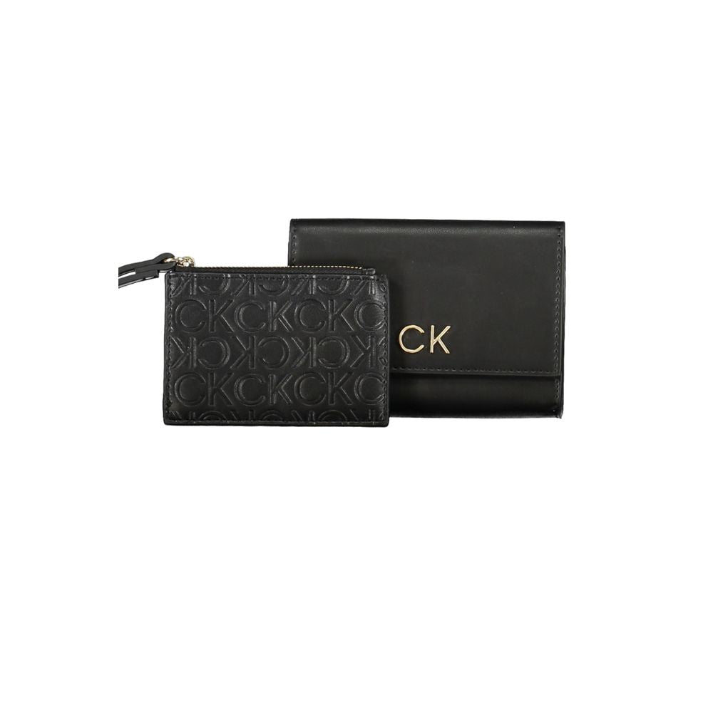 Calvin Klein Črna denarnica iz poliestra