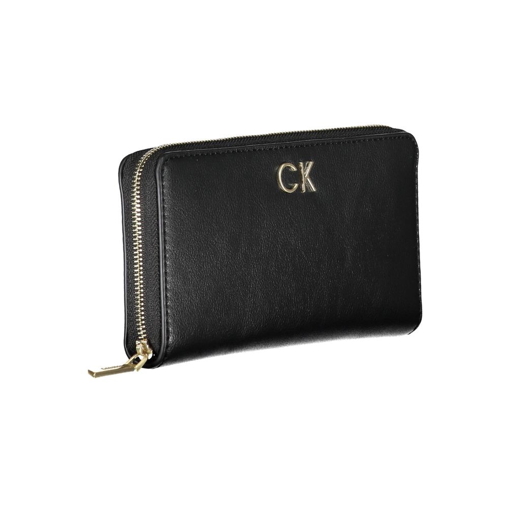 Calvin Klein Črna denarnica iz poliestra