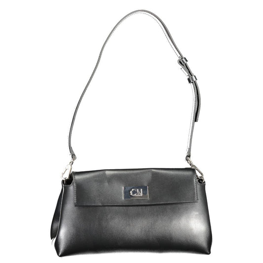Calvin Klein Črna poliestrska torbica