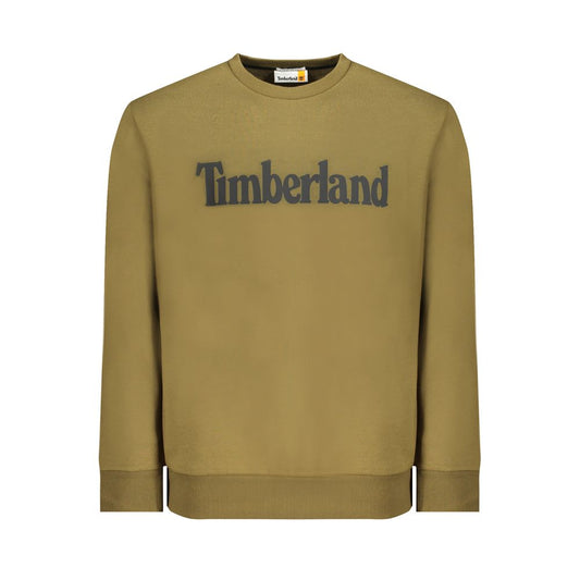 Timberland Zeleni bombažni pulover