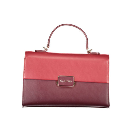 Mario Valentino Red Polyethylene Handbag