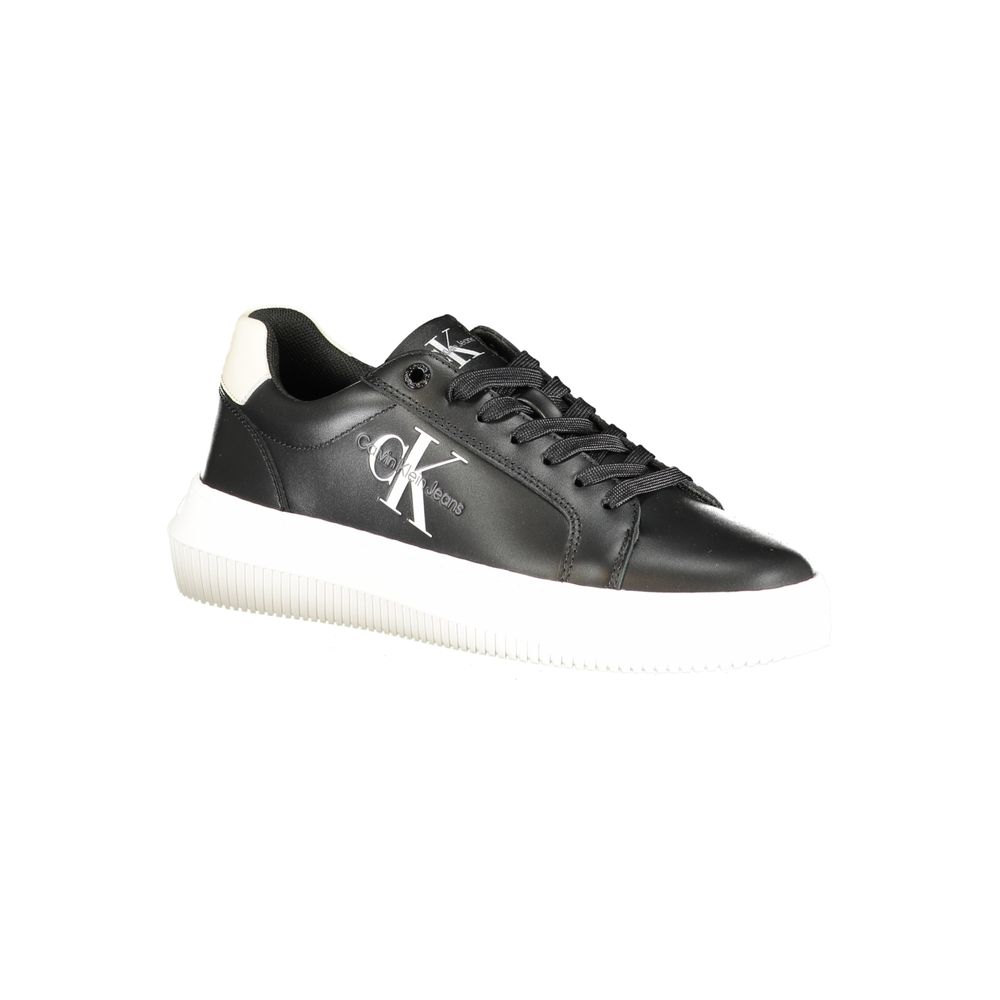 Calvin Klein Črni poliester Sneaker