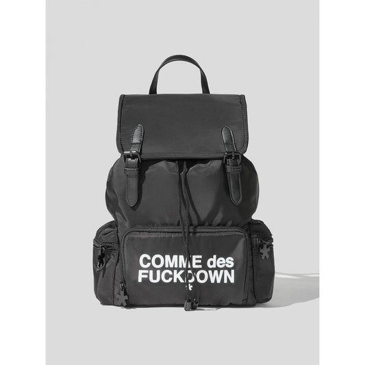 Comme Des Fuckdown Black Nylon Backpack