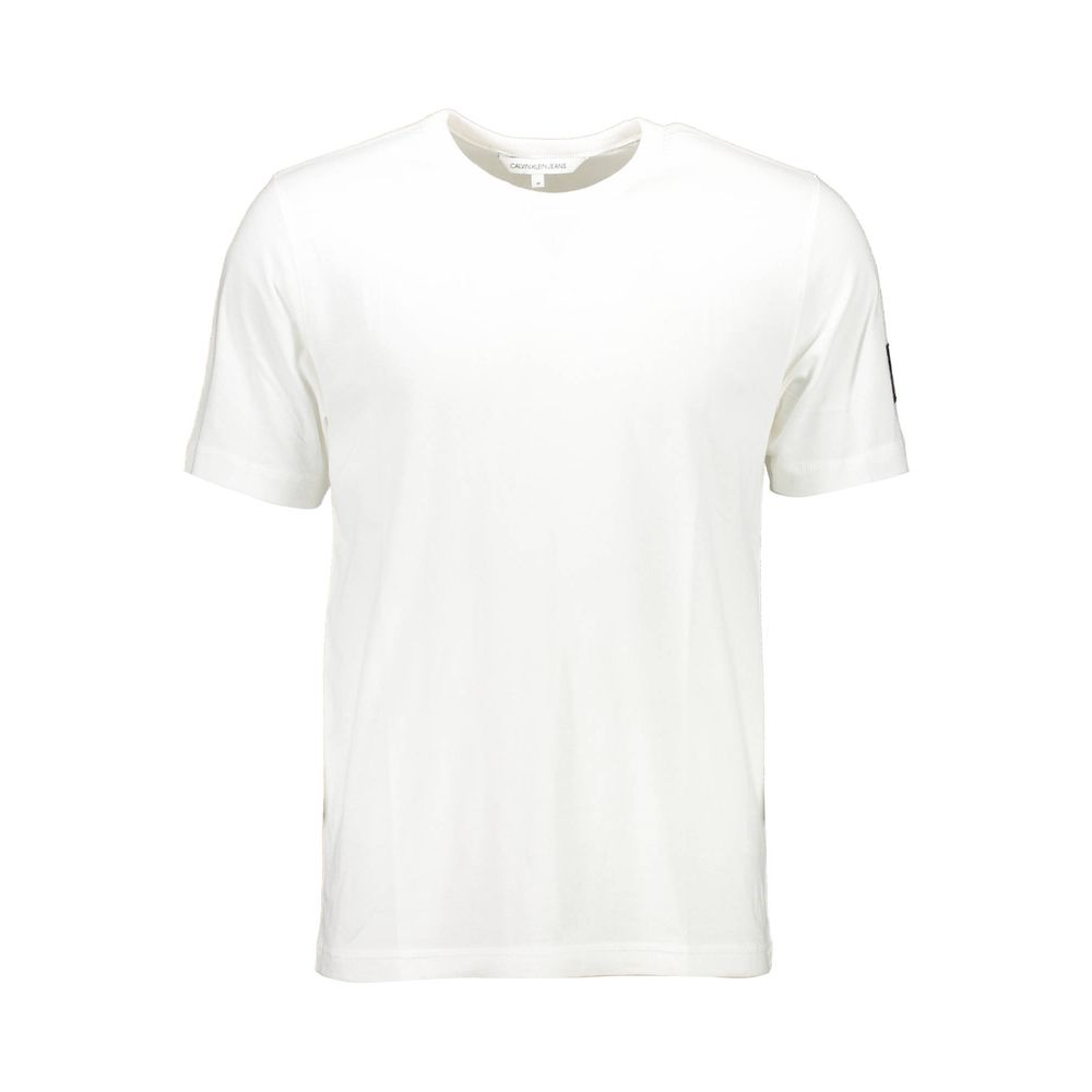 Calvin Klein White Cotton T-Shirt