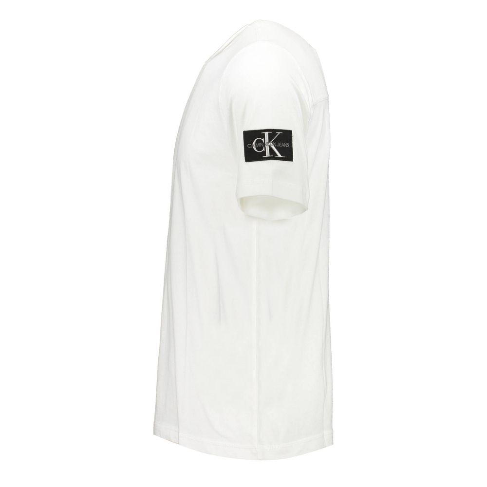 Calvin Klein White Cotton T-Shirt