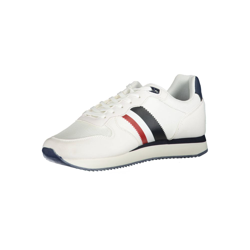 U.S. POLO ASSN. White Polyester Sneaker