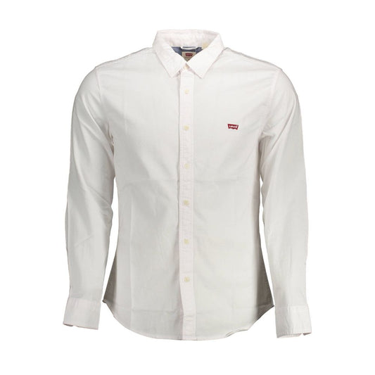 Levi's White Cotton Shirt