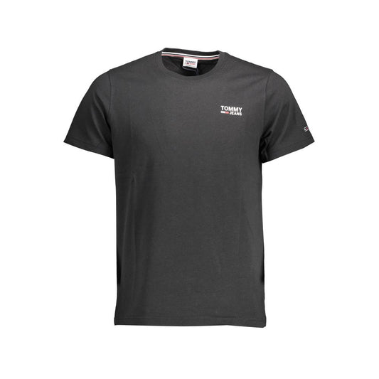 Tommy Hilfiger Black Cotton T-Shirt