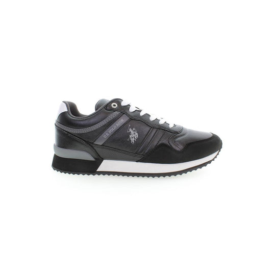 U.S. POLO ASSN. Black Polyester Sneaker