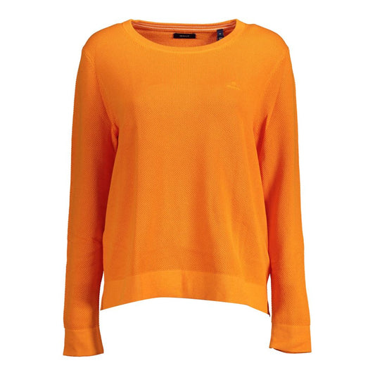 Gant Orange Cotton Sweater