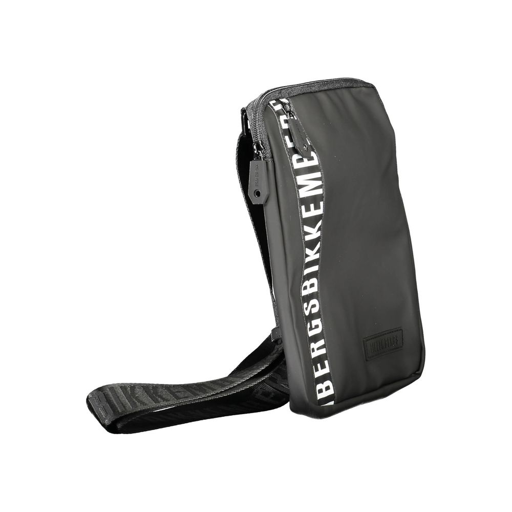 Bikkembergs Black Polyethylene Shoulder Bag