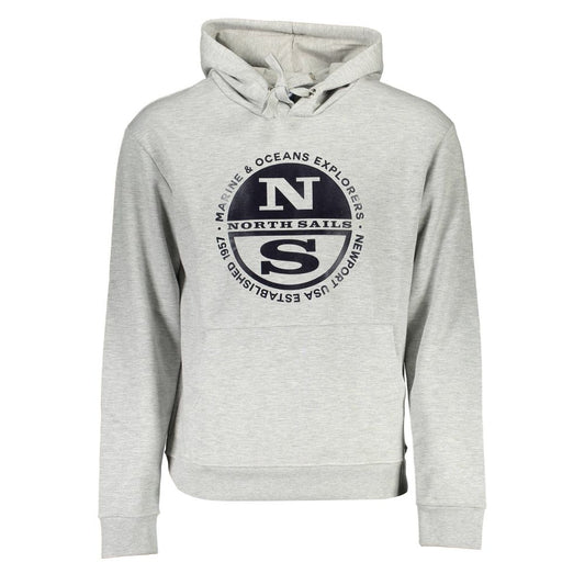 North Sails Gray Cotton Sweater