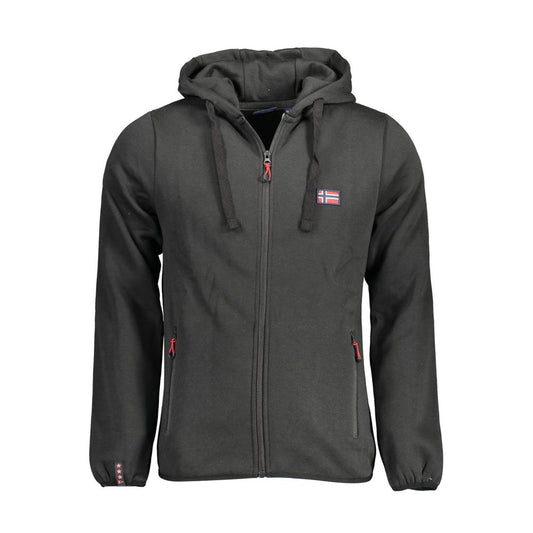 Norway 1963 Black Cotton Sweater