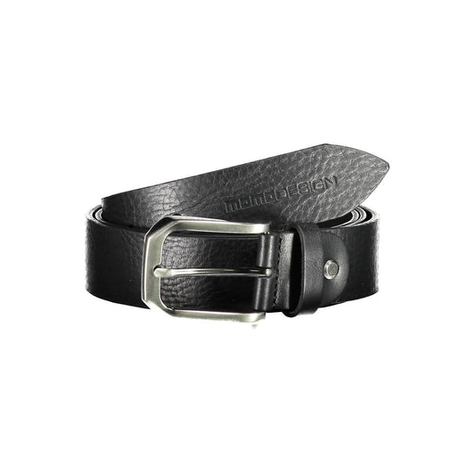Momo Design Black Leather Belt