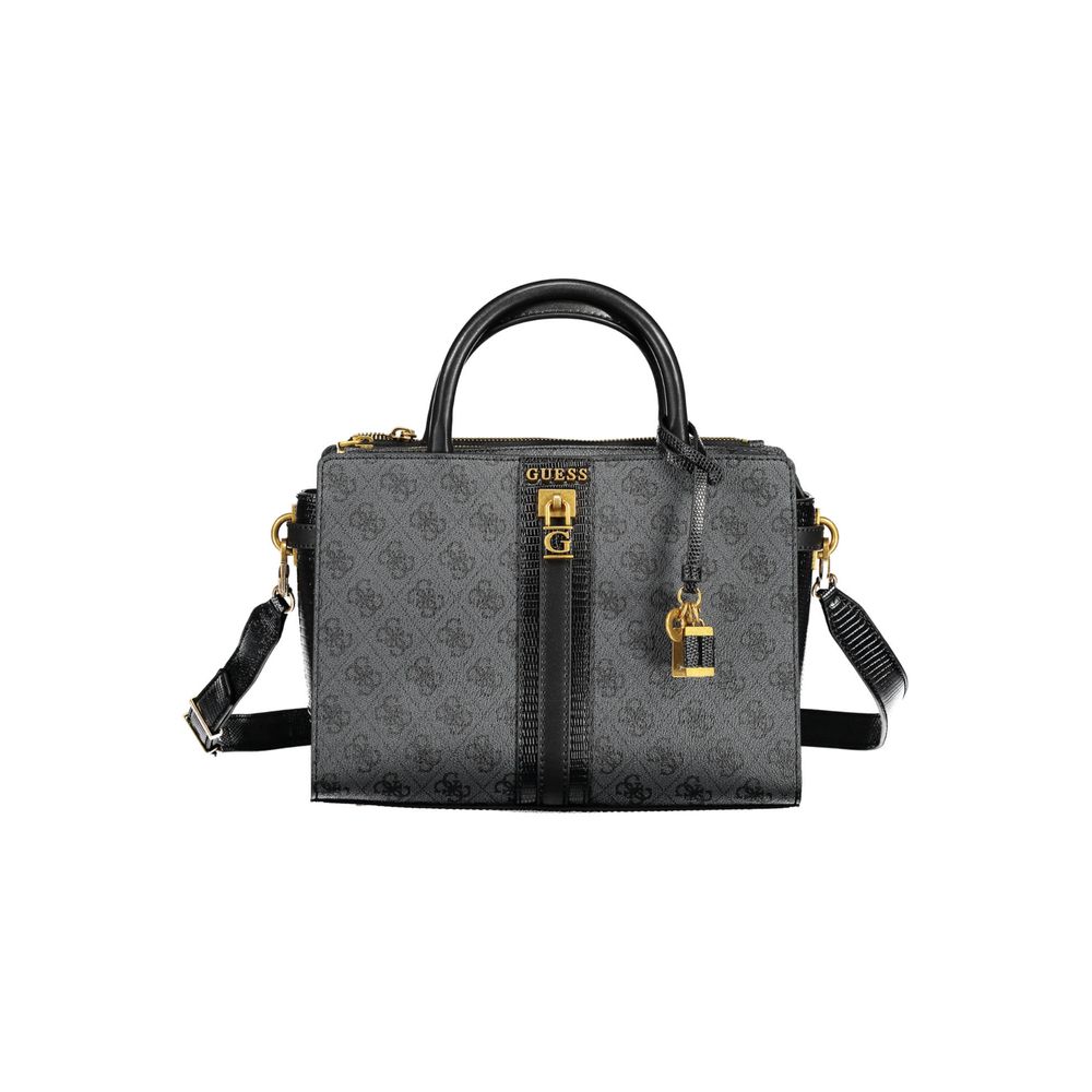 Guess Jeans Black Polyethylene Handbag
