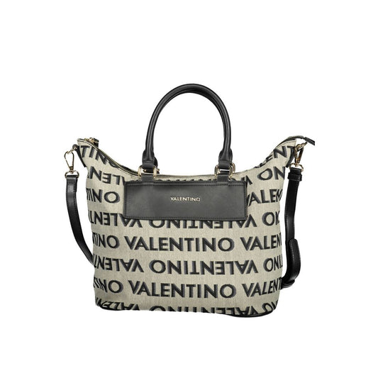 Mario Valentino Gray Polyester Handbag