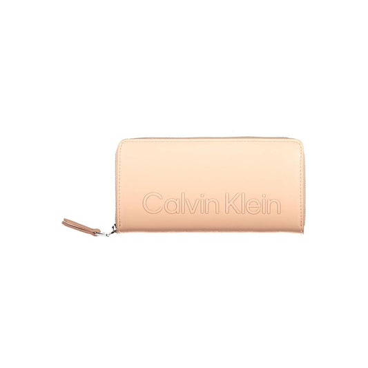 Calvin Klein Pink Polyester Wallet
