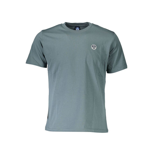 North Sails Green Cotton T-Shirt