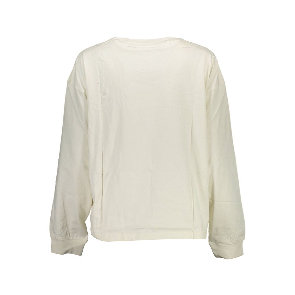 Calvin Klein White Cotton Tops & T-Shirt
