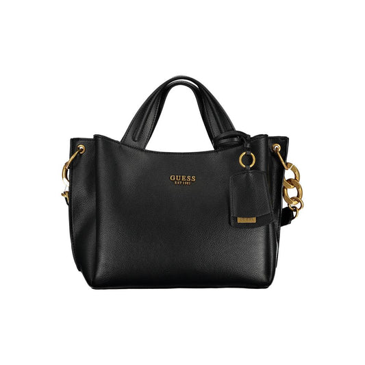 Guess Jeans Black Polyethylene Handbag