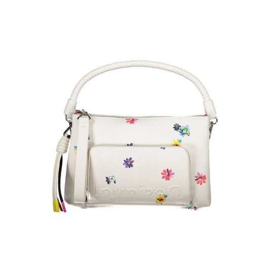 Desigual White Polyethylene Handbag